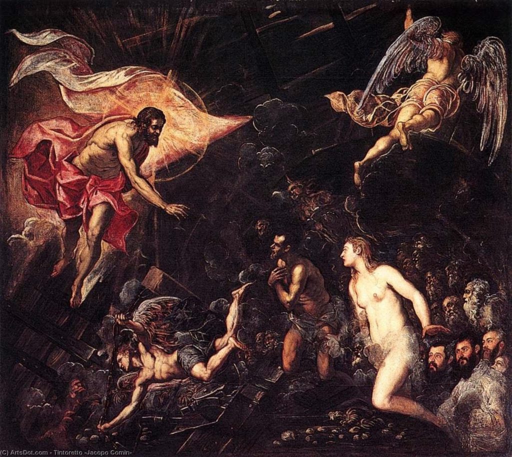 Tintoretto (Jacopo Comin), ‘The Descent into Hell’.